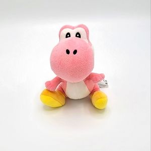 San-ei Boeki Super Mario All Star Collection Pink Yoshi S Plush